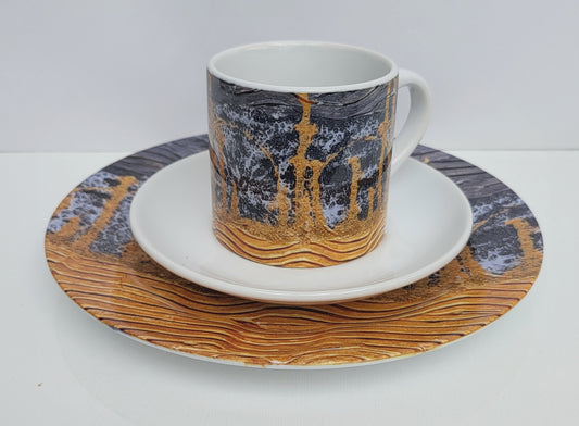 Tasse & Teller Set "Oriental"