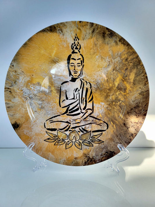 Teller  "Buddha"