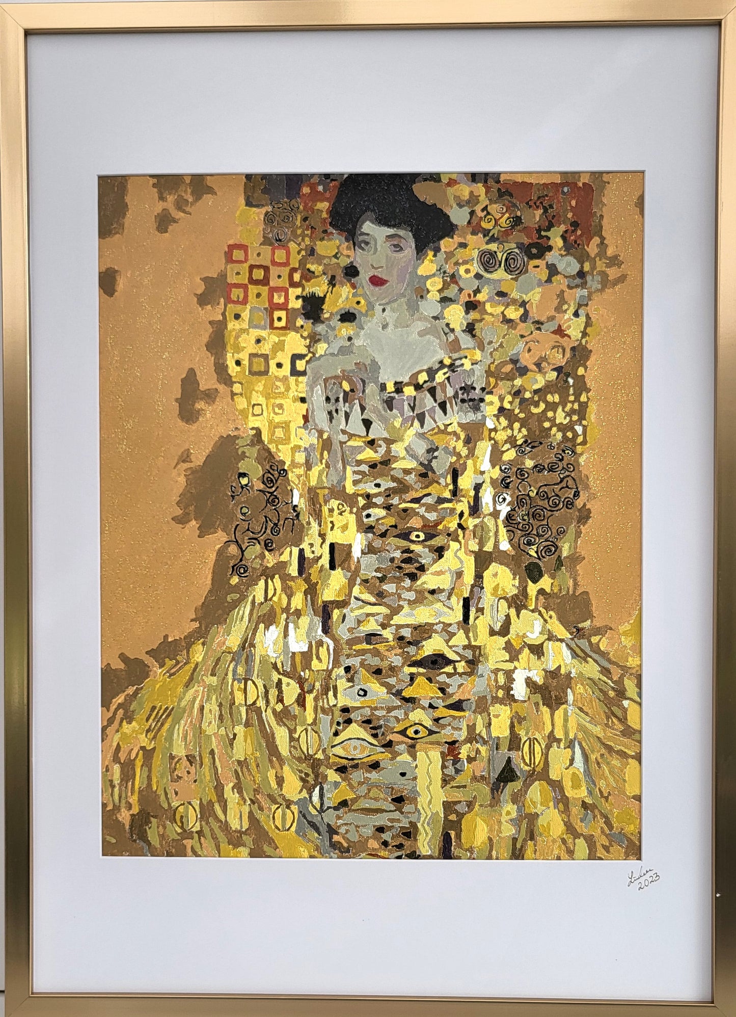 Adele - Hommage an Klimt