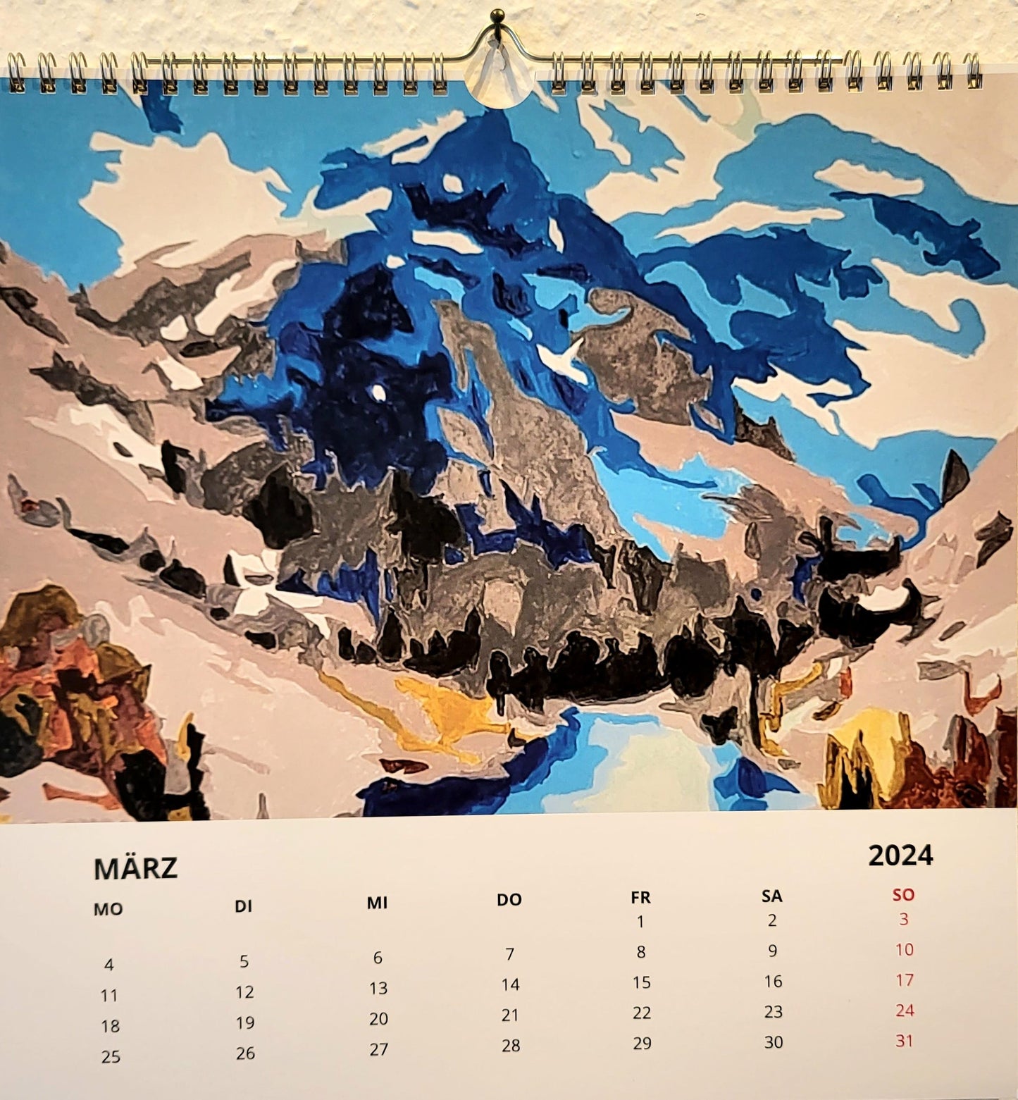 Stimmungsvoller Kalender 2024